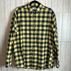 Southern Tide Classic Fit Men’s Classic Buffalo Check Button Down Shirt‎ Large